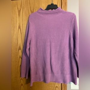 Plus size 2X, Karen Scott funnel neck sweater